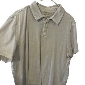 Banana Republic Men's Gray Polo Shirt